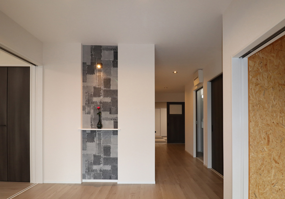 リフォーム後の玄関