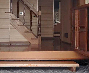 リフォーム前玄関