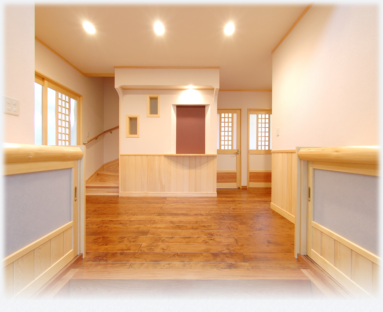 ペット用スペースを備えた海の見える家 アイキャッチ