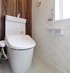 モダン空間トイレ