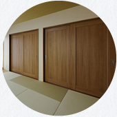 和室 大容量の収納