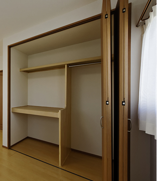 2階子供部屋収納