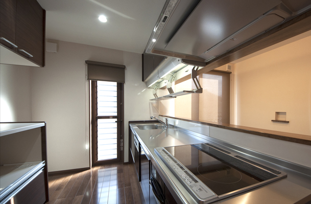 お手入れラクラクなキッチン