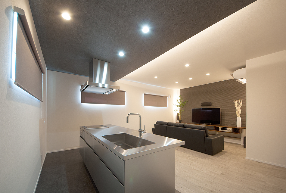 高級感のあるLDK