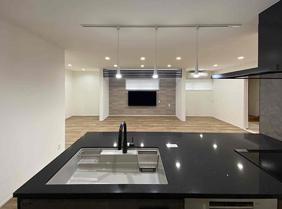 リフォーム後のLDK