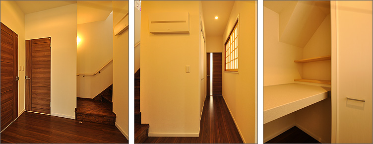 1F 廊下 / 階段下収納 / 階段