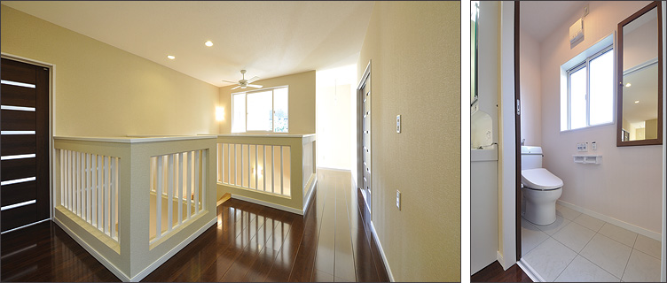 2F廊下 / トイレ